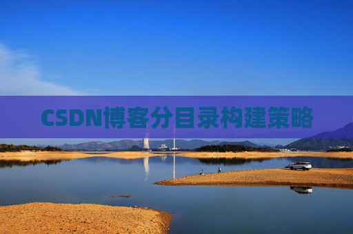 CSDN博客分目录构建策略
